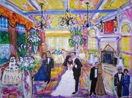 Karen Wall Garrison Paintings Alpine Country Club Demarest Nj