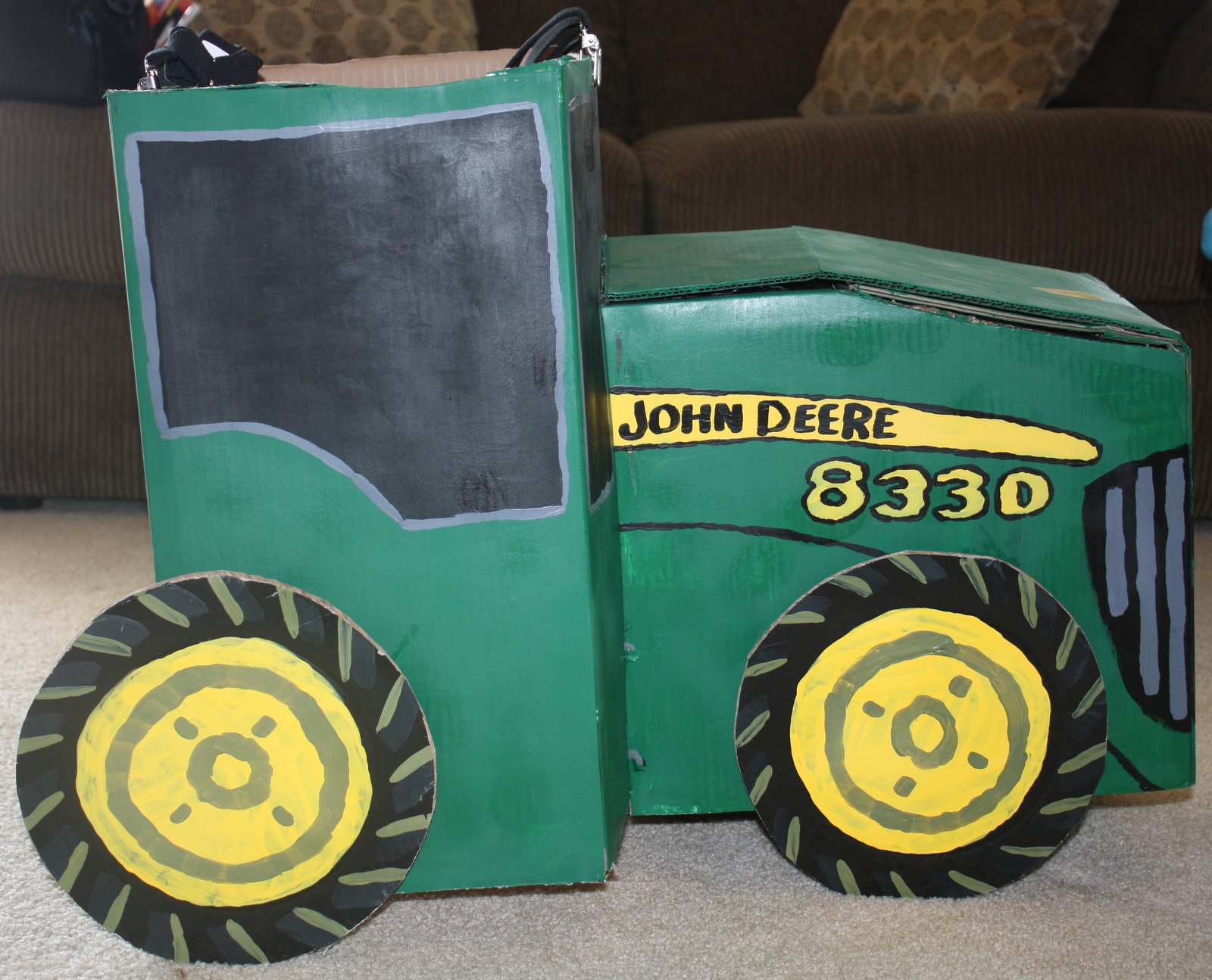 The Mommy Diaries Ayden's John Deere Tractor Costume