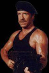 ...another friend Chuck Norris