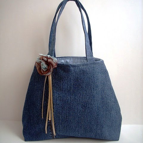 Not Just Handbags Upcycled Jeans Handbag Featured On Uk