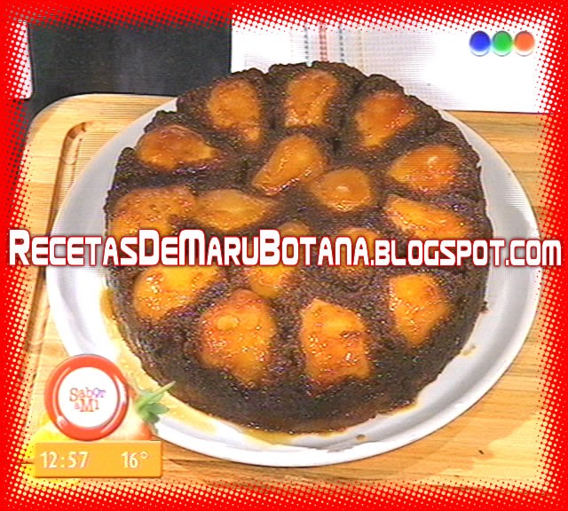 Recetas de Maru Botana Torta de Peras invertida Receta de Maru Botana