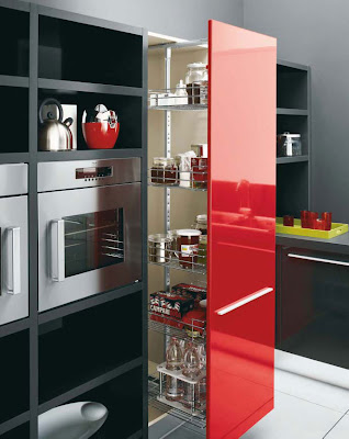 Interior Design Gio Red Black And White Kitchen Design By Cesar