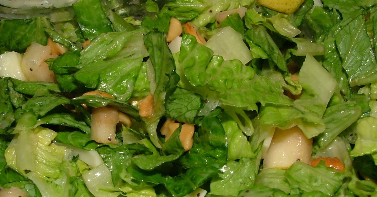 Frugal Family Feasts Apple, Pear, & Cashew Salad