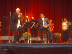 EL DR. JOSE ANTONIO LARA Y EL MAESTRO JORGE SALDAÑA