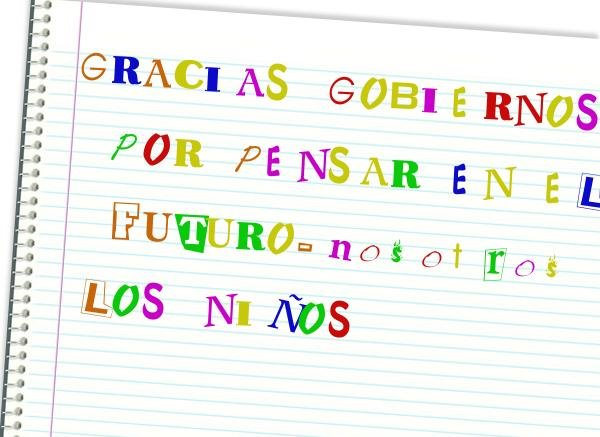 ESTA ES UNA CARTA QUE NUNCA UN GOBIERNO PODRÁ TENER EL PLACER DE RECIBIR