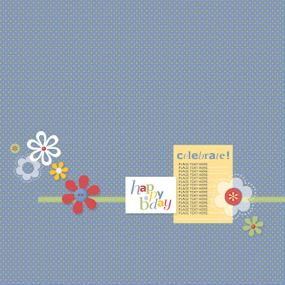 I used the Happy Birthday template to create some pages from my daughter's I used the Happy Birthday template to create some pages from my daughter's