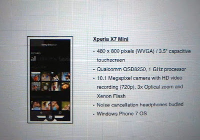 Sony Ericsson X7 Mini Sony Ericsson X7 Mini