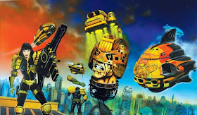 2000AD cover art by Chris Foss