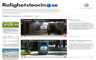 Fun Theory Swedish rolighetsteorin