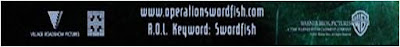 AOL Keyword Swordfish movie poster
