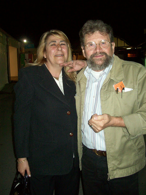 gerry con la responsabile pubbliche relazioni ANTONIA