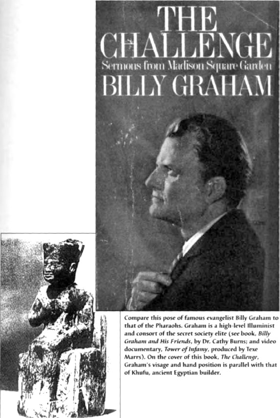 Billy Graham posing with the billy graham freemasonry. Billy Graham posing with the