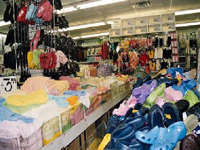 The 99 cent store is a