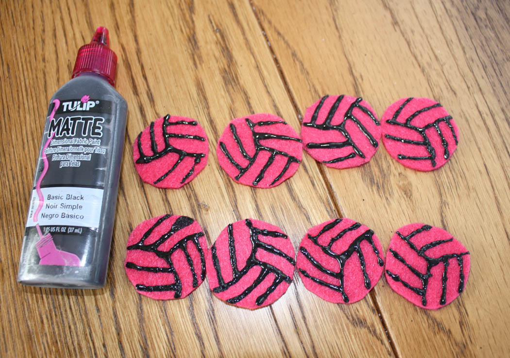 The Impatient Crafter ILoveToCreate Teen Crafts Volleyball Spirit Socks