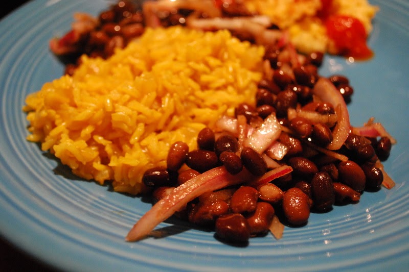 the delectable adventure 11. Haitian Rice, Black Beans, and Corn Fritters