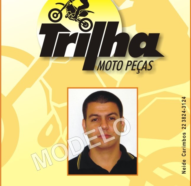 NEIDE CARIMBOS: TRILHA MOTO PEÇAS CRACHÁ PVC