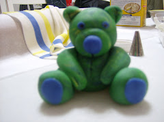 Baby Shower Cake...work in progress.