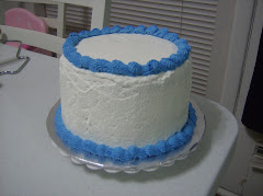 Baby Shower Cake...work in progress.