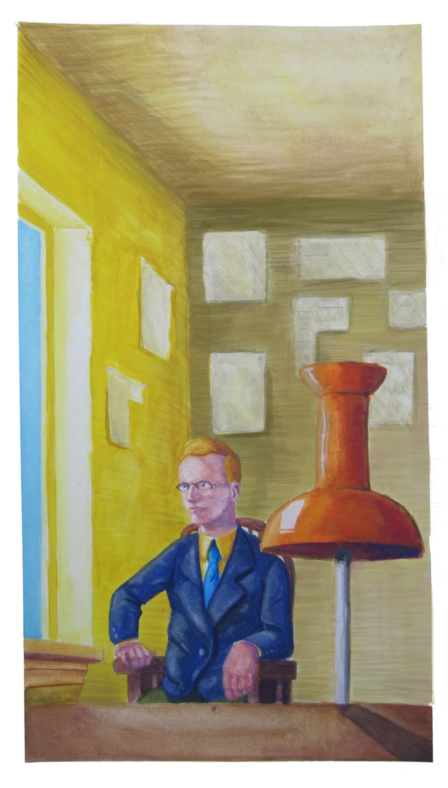 Who invented the Push Pin?