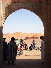 Gateway to Sahara desert
