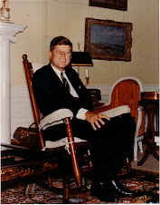 JFK in rocking chair