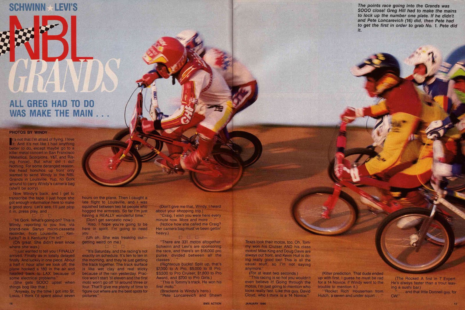 When Are You Going To Get A Real Bike? BMX Action January 1986