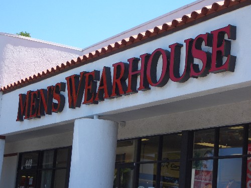 US retailer Men's Wearhouse is a business that prides itself on being about US retailer Men's Wearhouse is a business that prides itself on being about