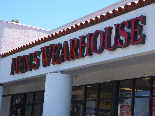 US retailer Men's Wearhouse is a business that prides itself on being about 