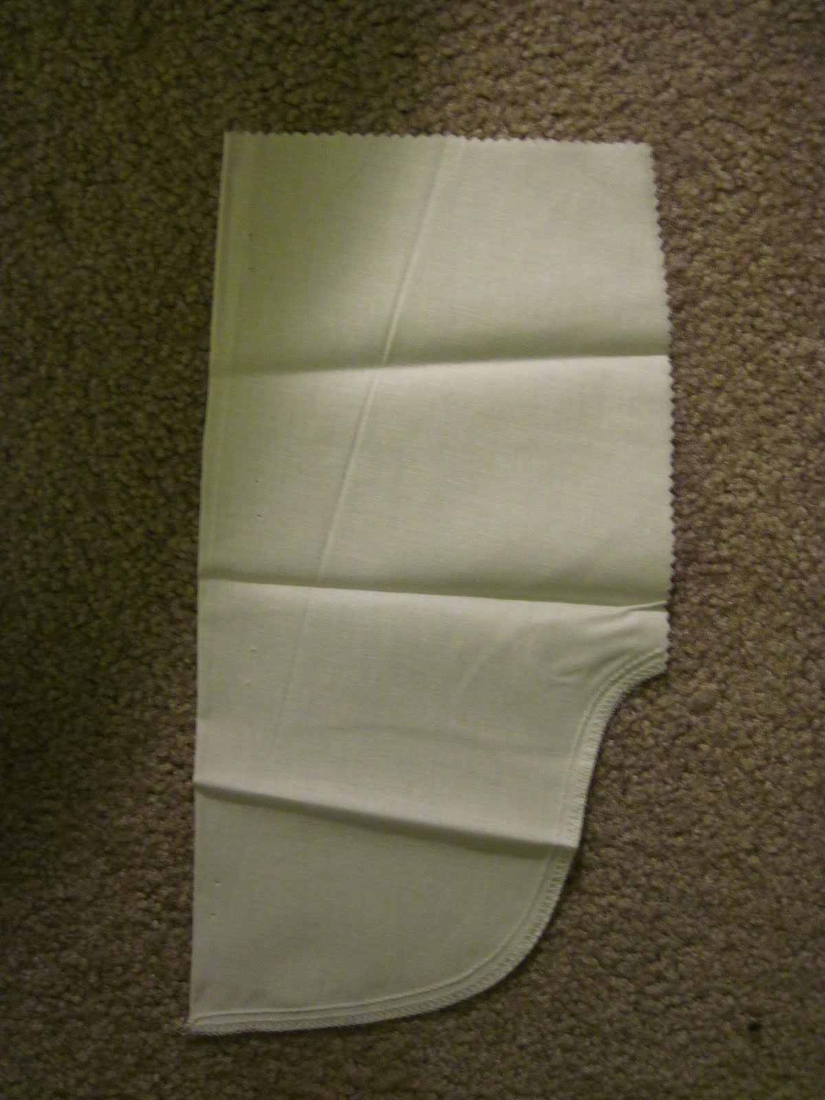 Sewing hidden pockets into pants for travel