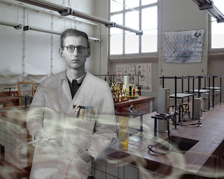Vitaly G in his laboratory by legacy artist Nancy Gershman