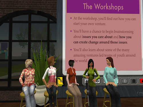 In Teen Second Life. Can you launch a Venture in a virtual world to create ... In Teen Second Life. Can you launch a Venture in a virtual world to create ...