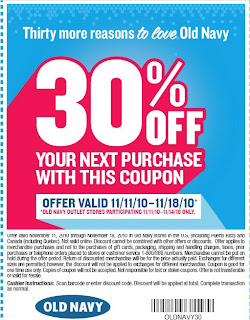 Free printable old navy coupons