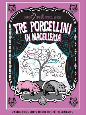 Tre Porcellini in Macelleria Falaschi – San Miniato