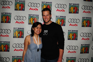 with Chair of the event,