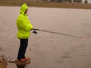Fishing for Nothing In the Cold