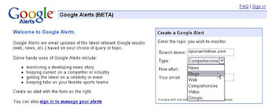 Don't Search Let Google Alert You