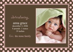 Birth Announcements - Need Some Help?