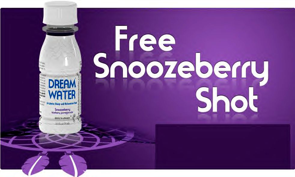 Dream Water Zero Calorie Sleep And Relaxation Shot