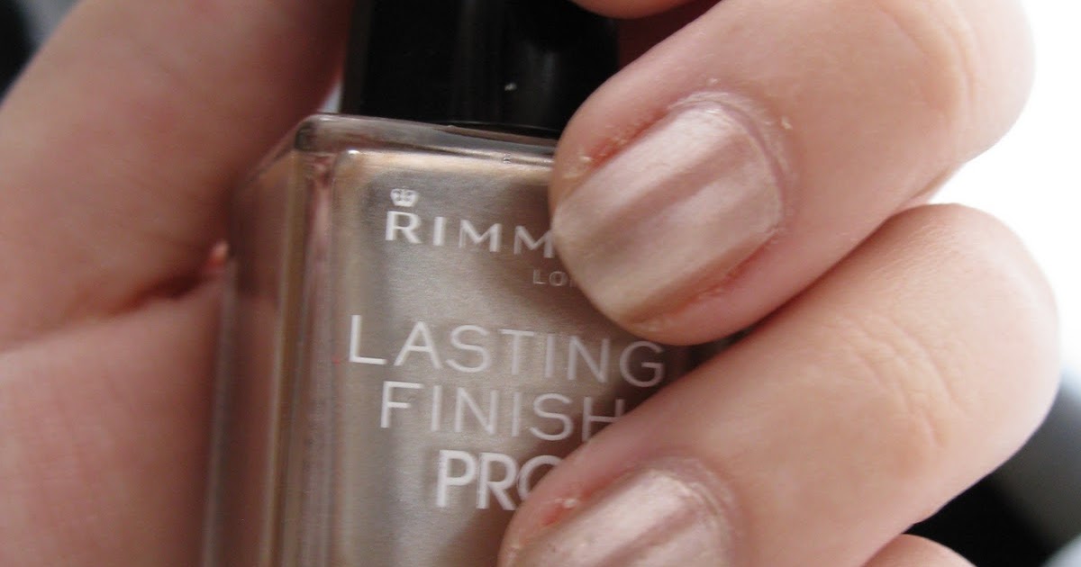 8. Rimmel Lasting Finish Pro Nail Polish in "Pink Bliss" - wide 8
