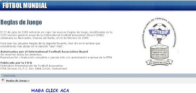 REGLAS DE JUEGO