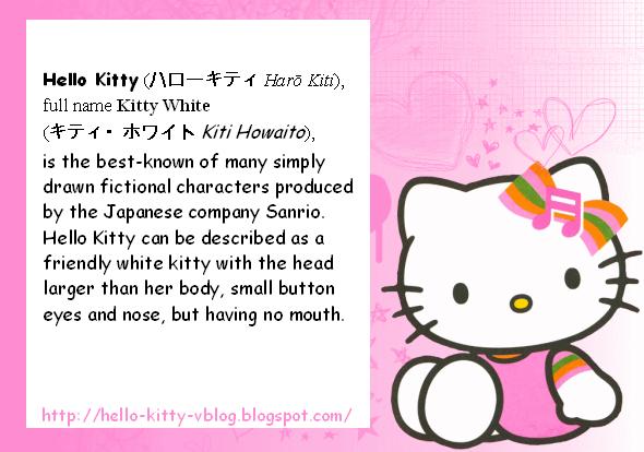 Hello Kitty V-Blog