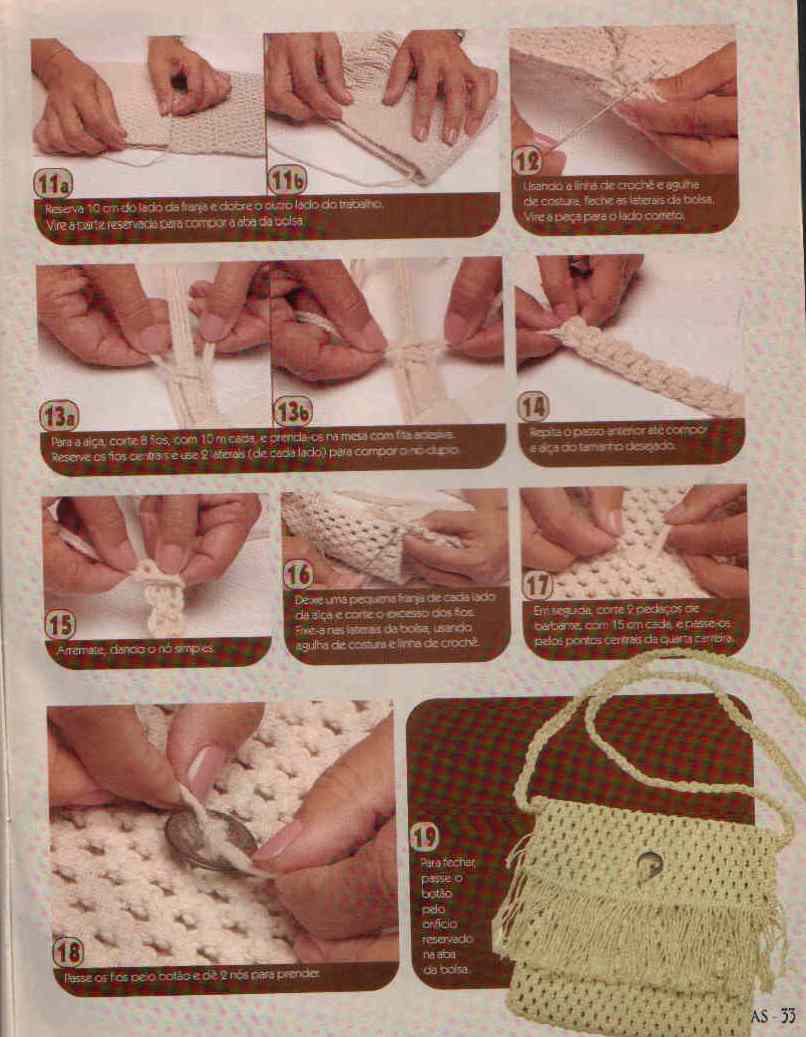 Croche,Knitting,Kitchen: Makrome Çanta ve Yapılışı