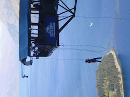 hanging after the swing