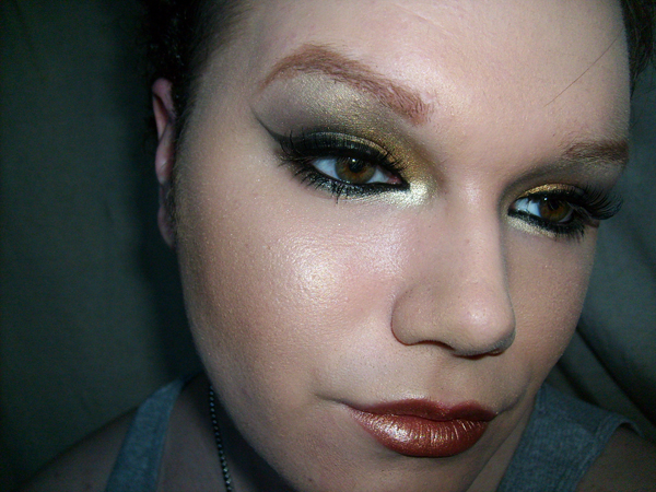 Gold Look