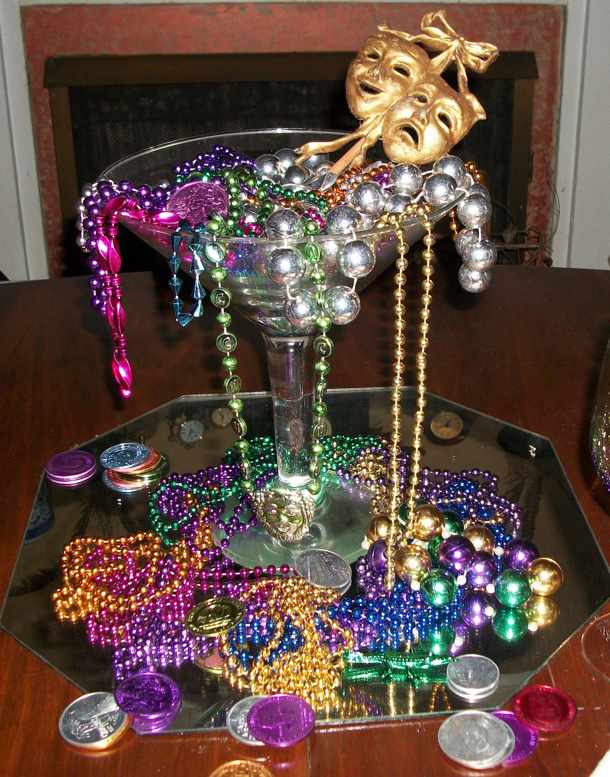 mardi gras decorations at kirklands