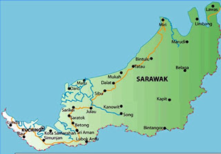 Peta Sarawak