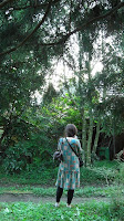 mihoko takes picture of katori's woods