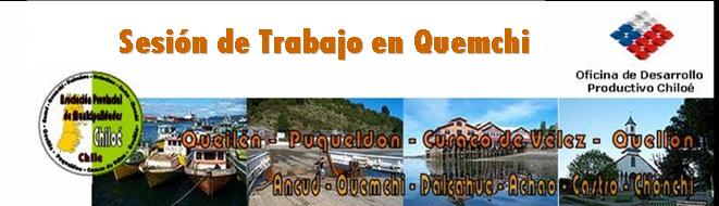 Sesión de Trabajo en Quemchi