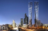 hermitage plaza immobiliers la défense projets construction russe paris complexe luxueux financements mipim tours jumelles