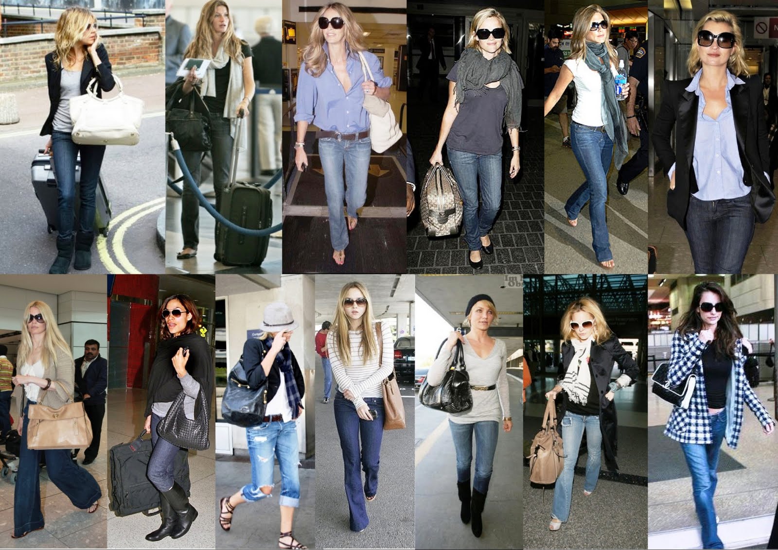 13 filles et un jean (oui, je sais vous avez recomptés.)